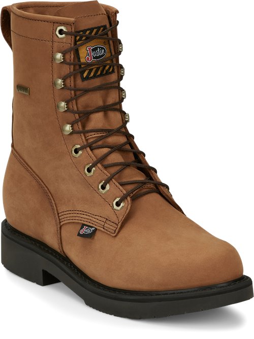 gore tex justin boots